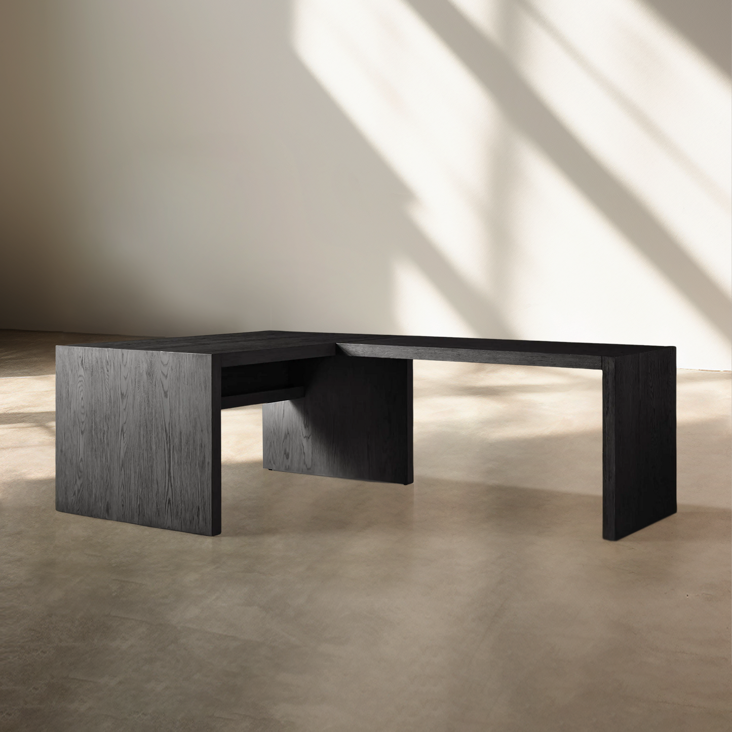 Ludwig Modular Desk with Return Desk