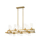 Damous Rectangles Chandelier 43"