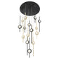 Barle Led Round Chandelier 16 Pendant
