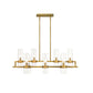Damous Rectangles Chandelier 43"