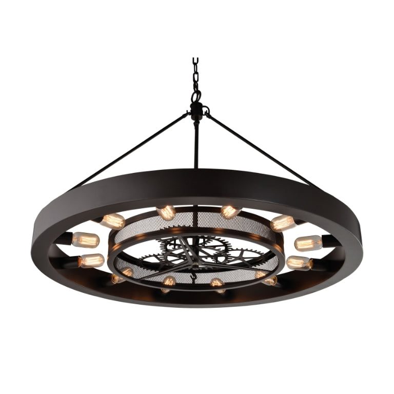 Chronology 39'' Wide 12-Light Chandelier