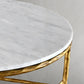 Thaddeus Marble Round Coffee Table 36" 55"