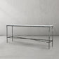 Thaddeus Rectangle Marble Console Table 60" 72"