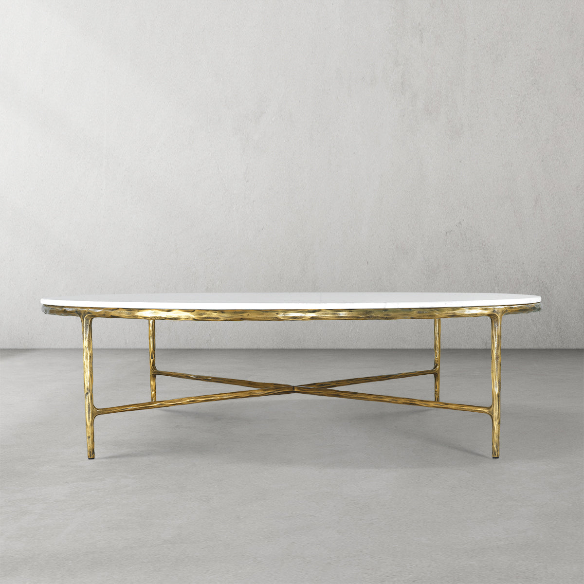 Thaddeus Marble Round Coffee Table 36" 55"