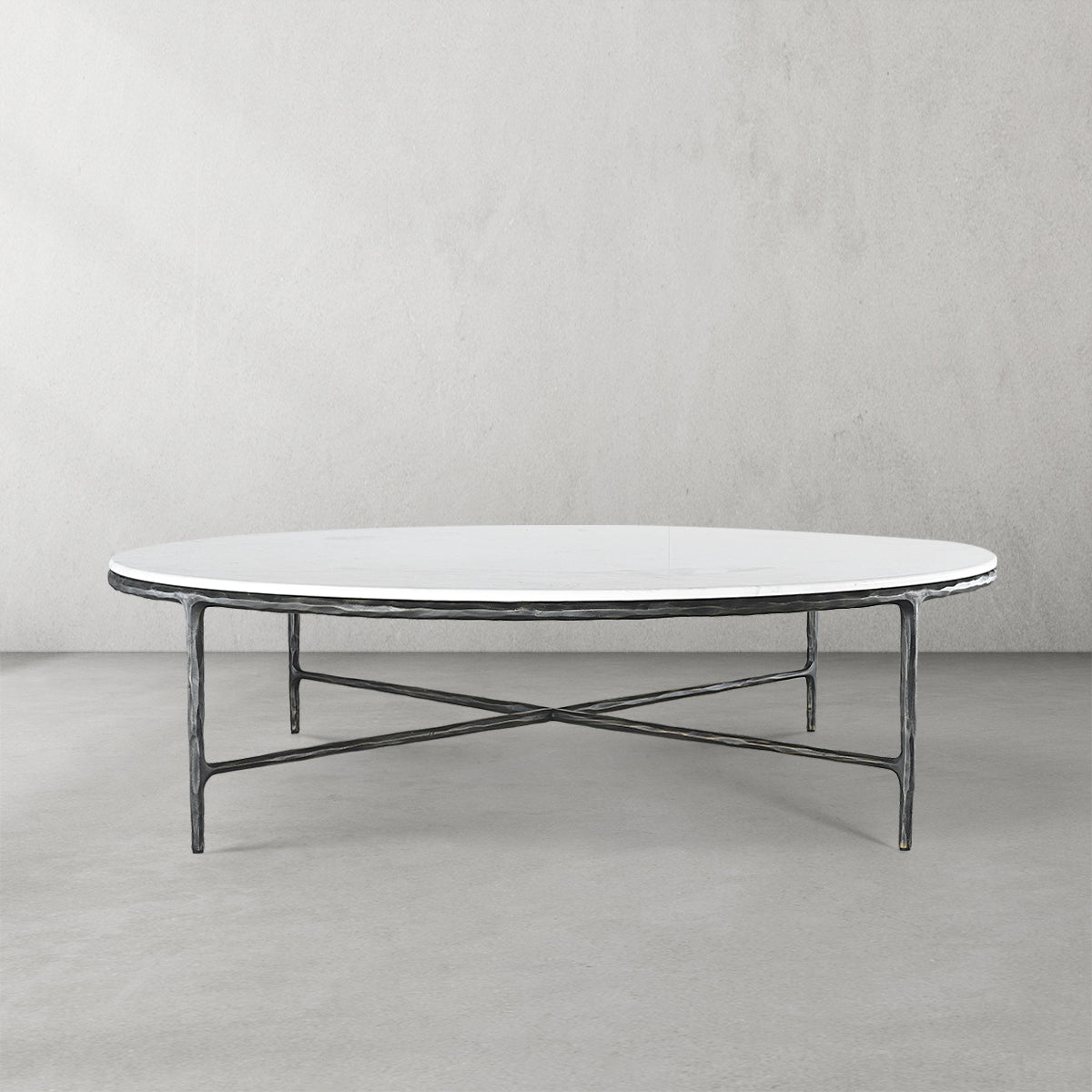 Thaddeus Marble Round Coffee Table 36" 55"