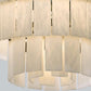 Alabaster Tiered Staircase Chandelier