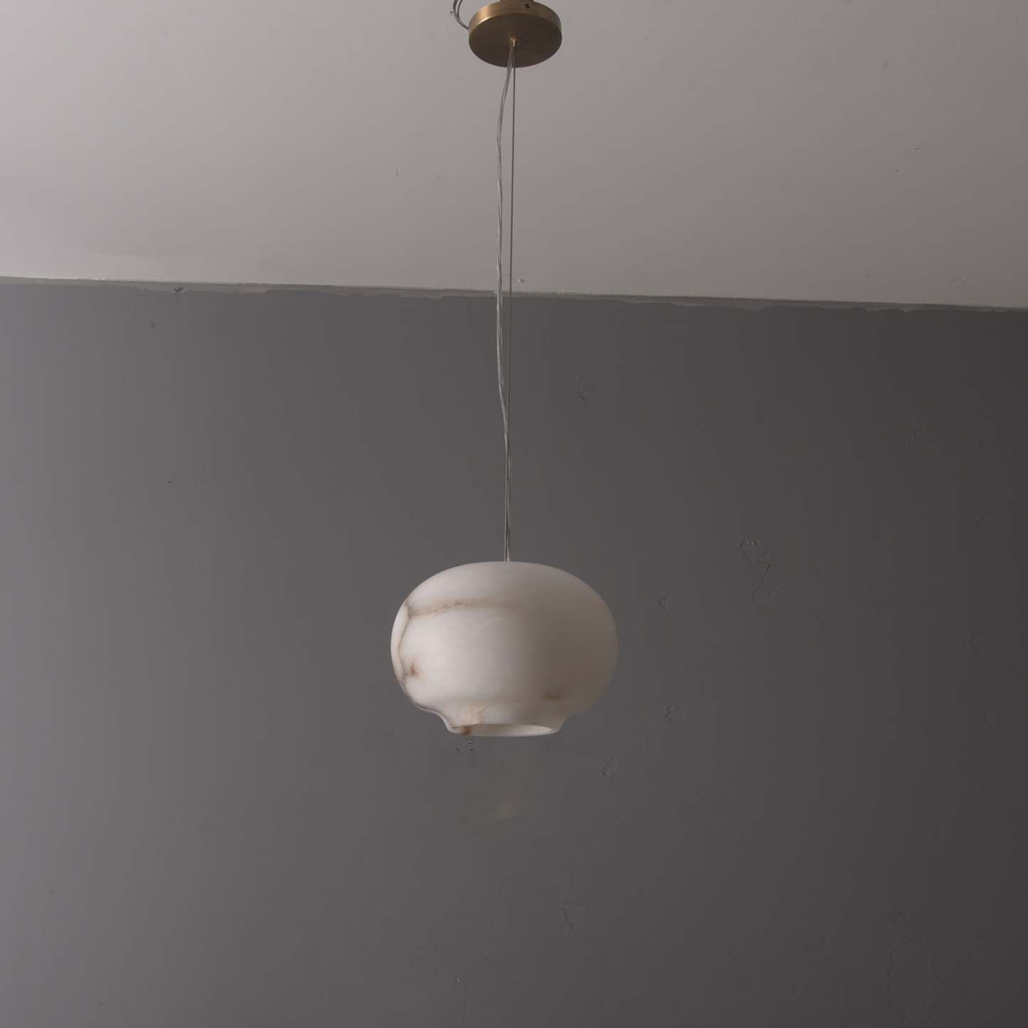 Solstice Alabaster Pendant