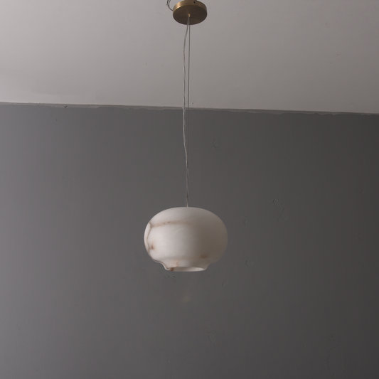 Solstice Alabaster Pendant