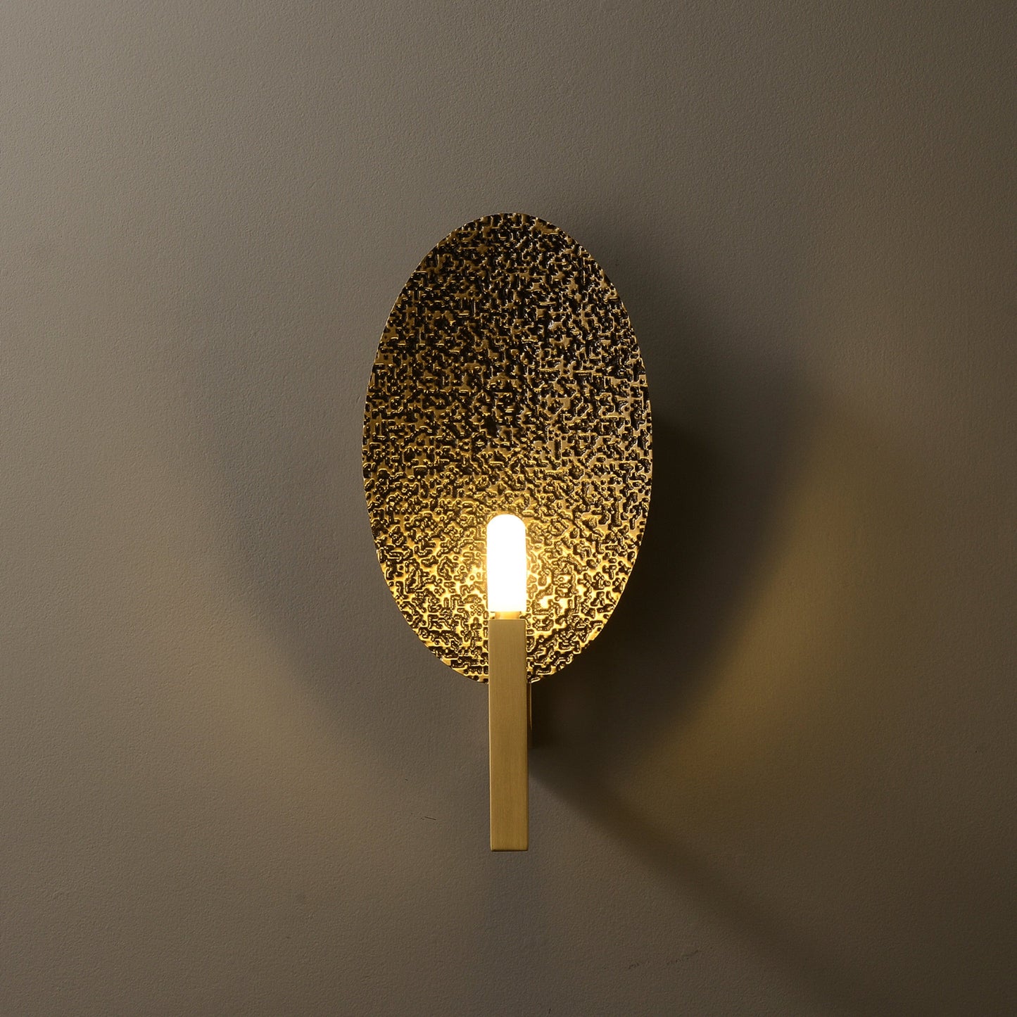 Candle  Wall Sconce Brass