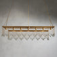 Modern Aubrey Rectangular Chandelier 47" 60"