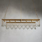 Modern Aubrey Rectangular Chandelier 47" 60"