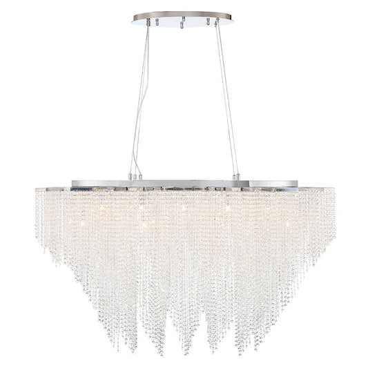 Cohen Crystal Oval Chandelier