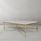 Thaddeus Rectangle Marble Coffee Table