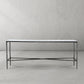 Thaddeus Rectangle Marble Console Table 60" 72"