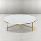 Thaddeus Marble Round Coffee Table 36" 55"