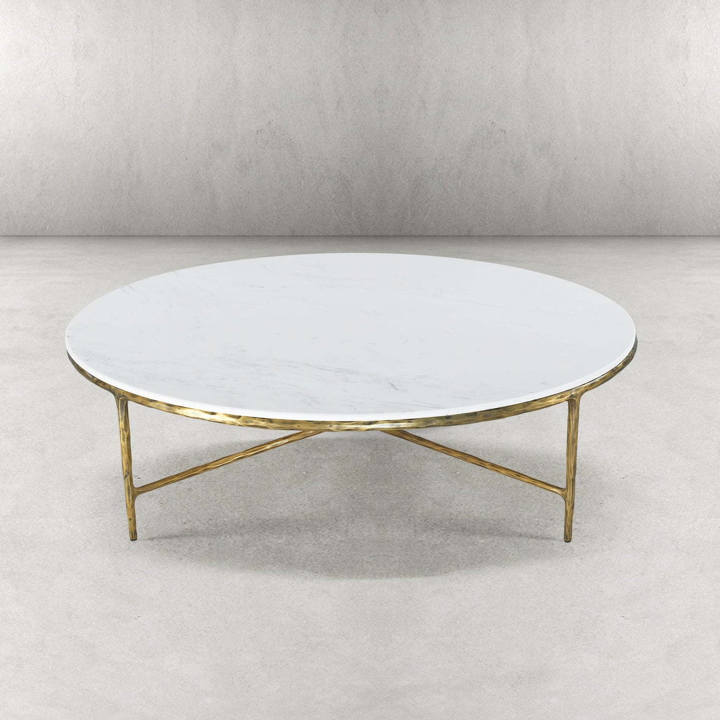 Thaddeus Marble Round Coffee Table 36" 55"
