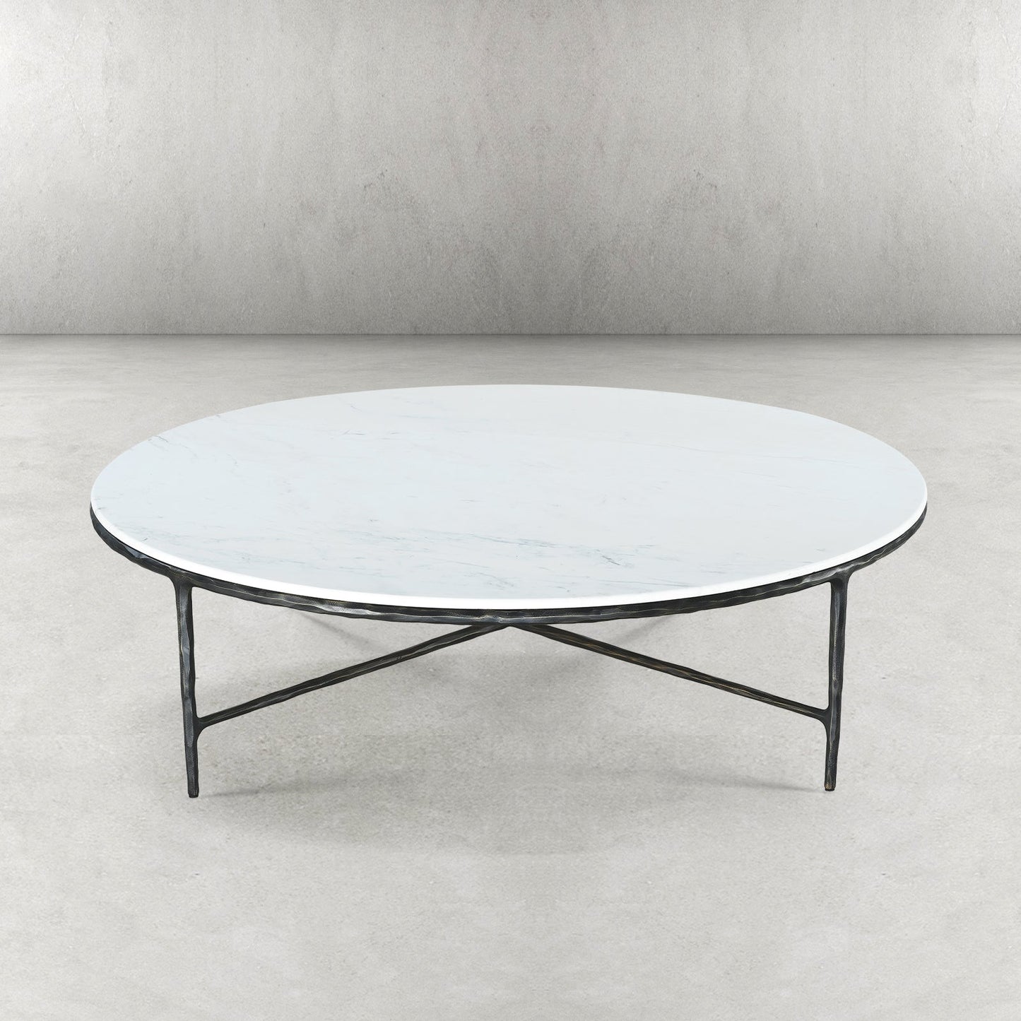 Thaddeus Marble Round Coffee Table 36" 55"