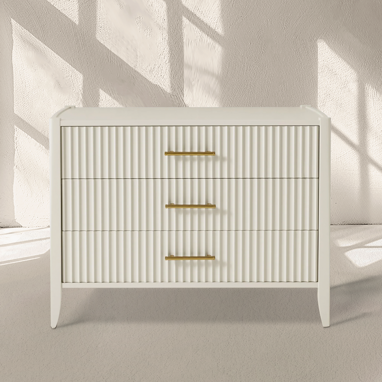 Louis 3-Drawer Nightstand