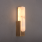 Nimbus Alabaster Brass Wall Sconce