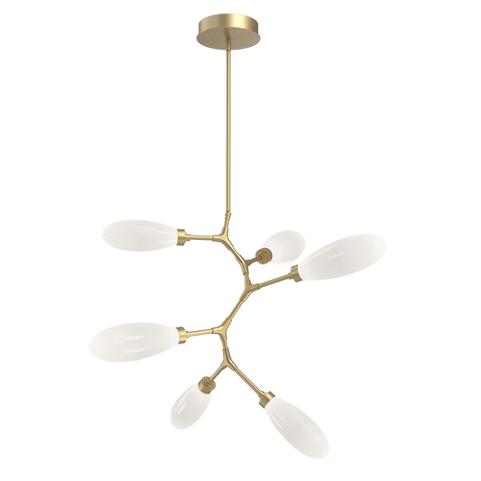 Art Glass Fiori Modern Vine Chandelier