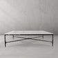 Thaddeus Rectangle Marble Coffee Table