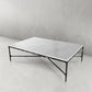Thaddeus Rectangle Marble Coffee Table