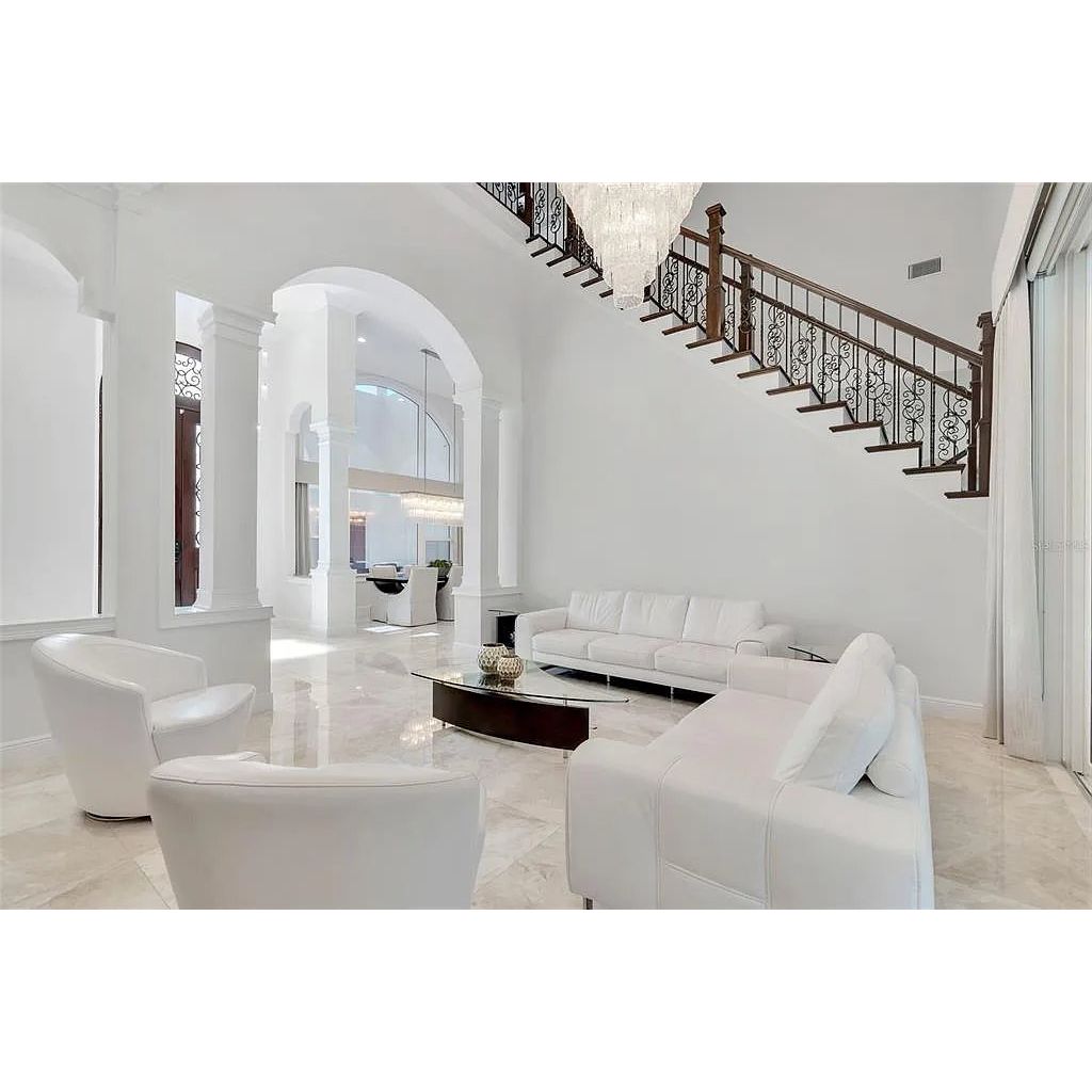 Seline 3-Tier Rectangular Cracked Textured Glass Chandelier