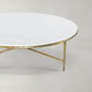 Thaddeus Marble Round Coffee Table 36" 55"