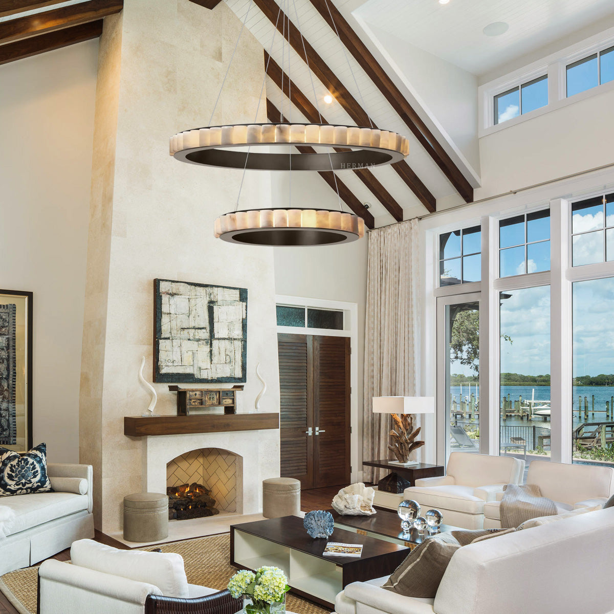 Avalon Halo Modern Chandelier