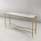 Thaddeus Rectangle Marble Console Table 60" 72"