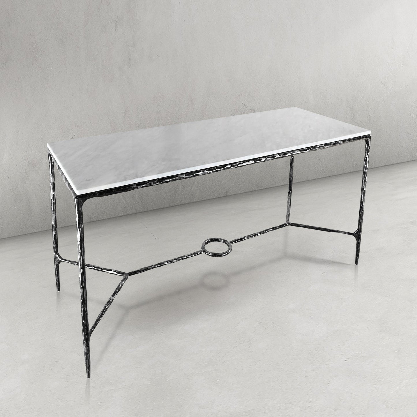 Thaddeus Rectangle Marble Desk