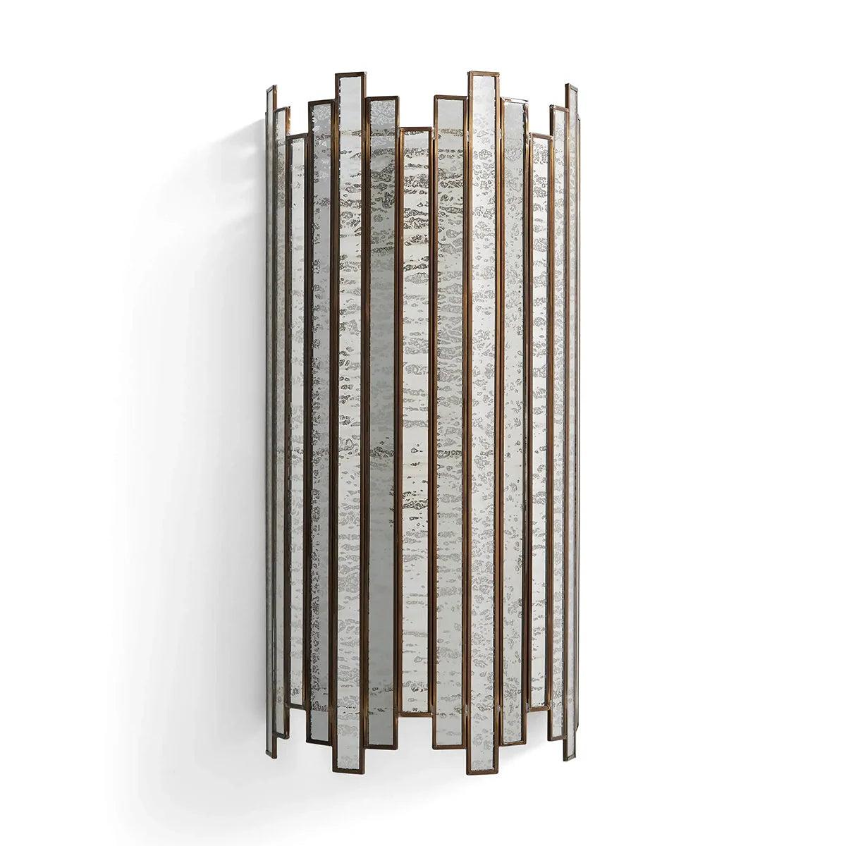 Artistic Antique Glass Lailar Wall Sconce