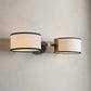 Daphnea Drum Shade Wall Sconce