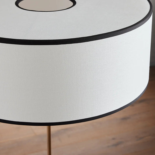 Daphnea Drum Shade Floor Lamp