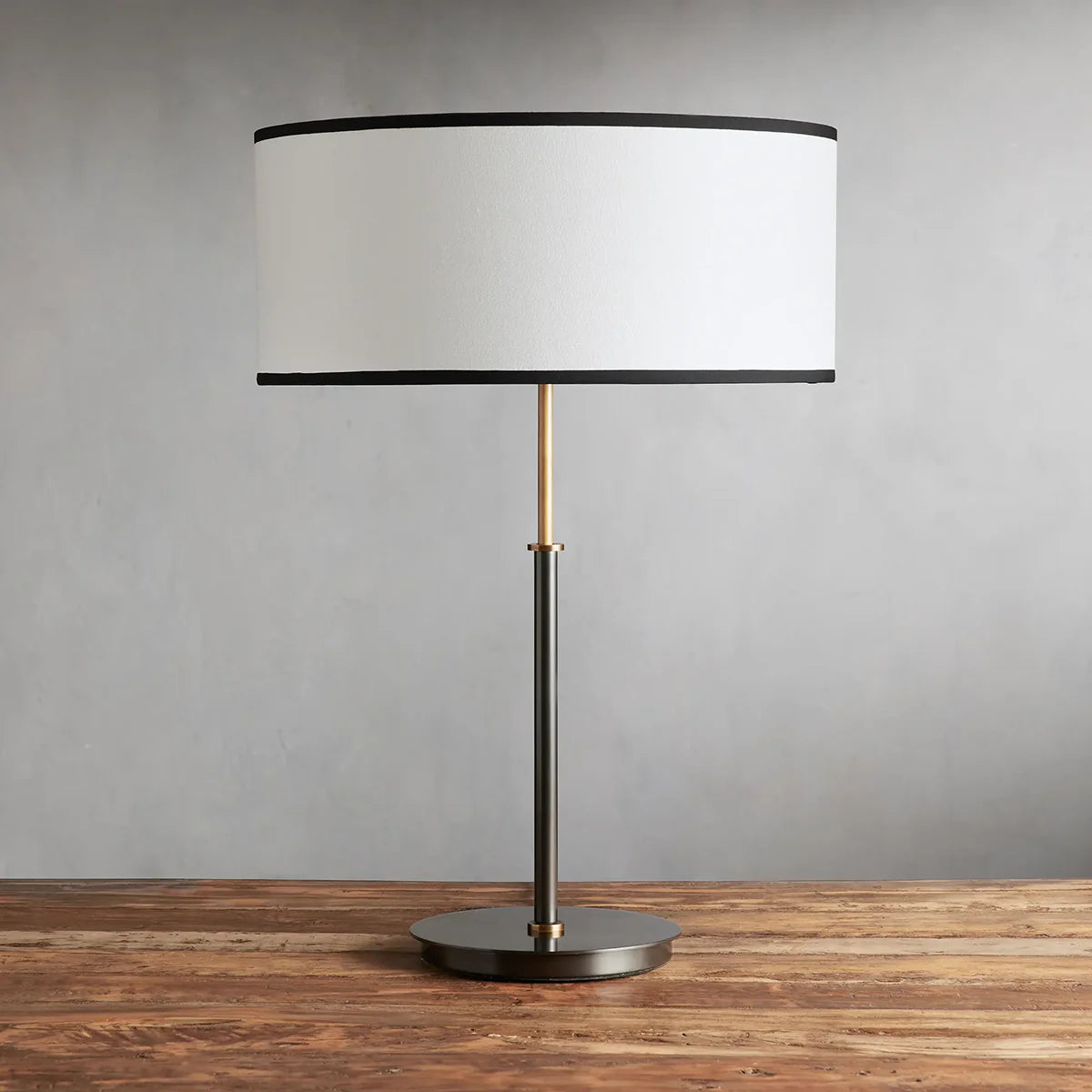 Daphnea Drum Shade Table Lamp