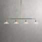 Art Glass Therona Linear Chandelier