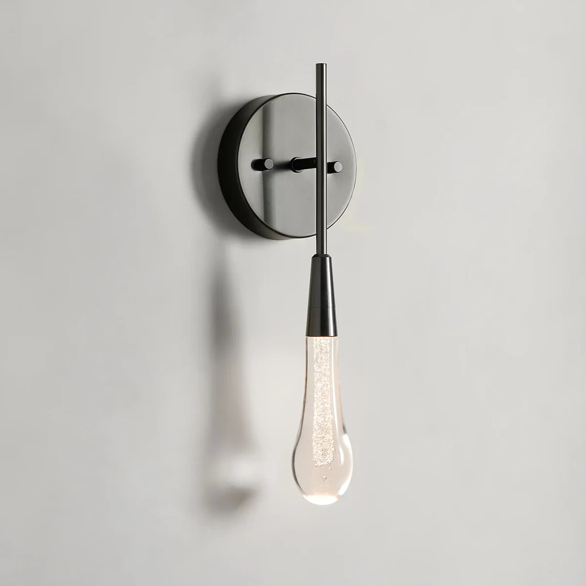 Rain Glass Soltaire Wall Sconce