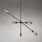 Arrow Bronze Chandelier