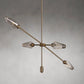 Arrow Brass Chandelier