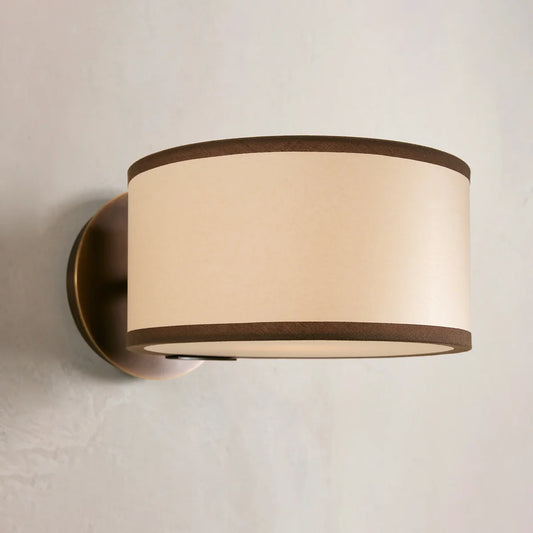 Daphnea Drum Shade Wall Sconce