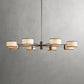 Daphnea Drum Shade Round Chandelier