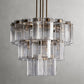 Art Glass Delsier Round Chandelier