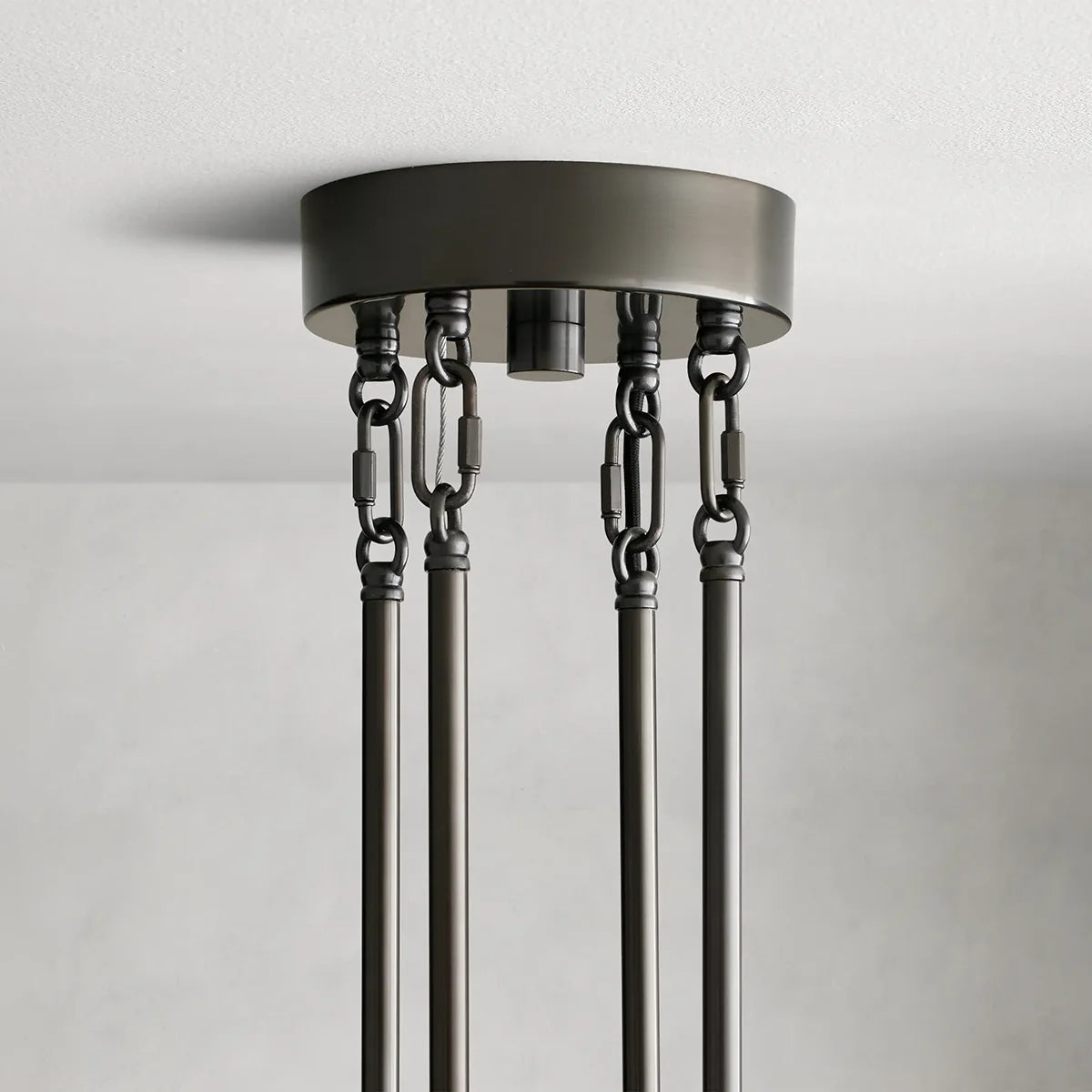 Art Glass Delsier Round Chandelier