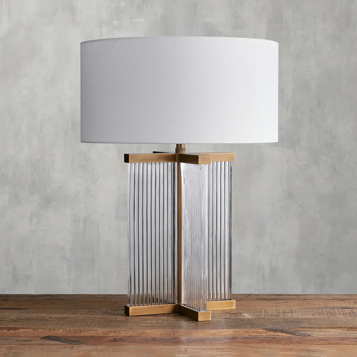 Art Glass Delsier Table Lamp