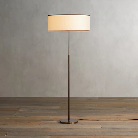 Daphnea Drum Shade Floor Lamp