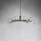 Moder Apollo Glass Ball Round Chandelier