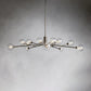 Moder Apollo Glass Ball Round Chandelier