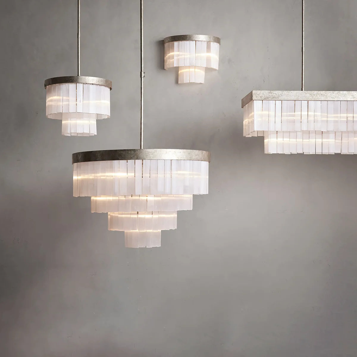 Modern Cameron 2 Tier Chandelier