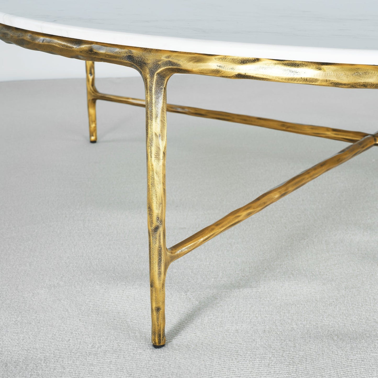 Thaddeus Marble Round Coffee Table 36" 55"