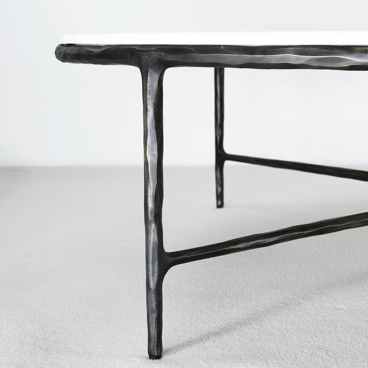 Thaddeus Marble Round Coffee Table 36" 55"